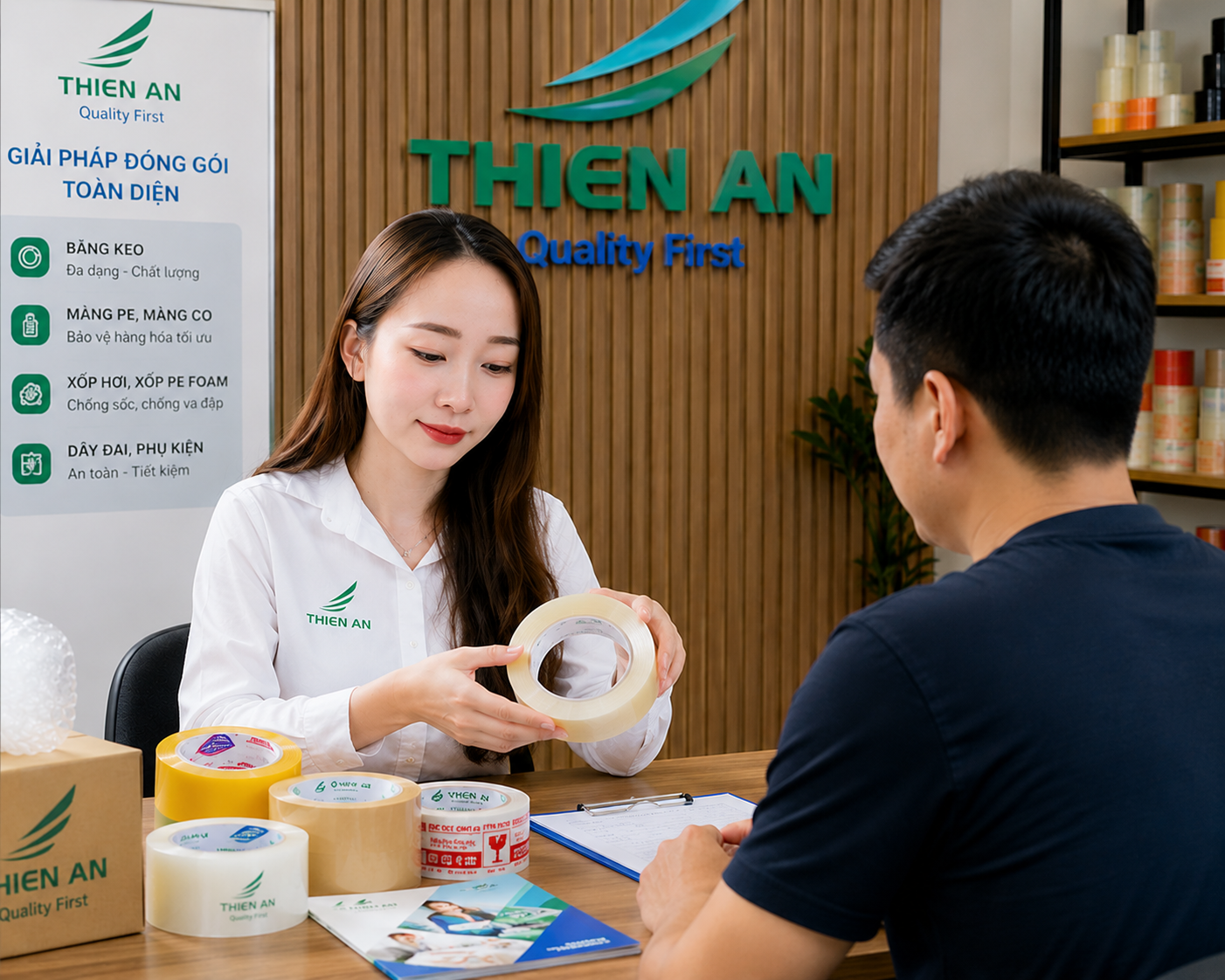 8 Tiêu Chí Chọn Nhà Cung Cấp Vật Tư Đóng Gói Uy Tín Cho Doanh Nghiệp Thiên An