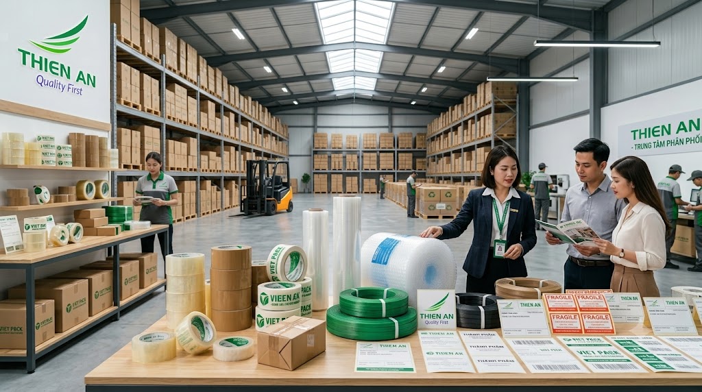 TIN 2026 | Thiên An Mở Rộng Giải Pháp Vật Tư Đóng Gói Toàn Diện Cho Doanh Nghiệp