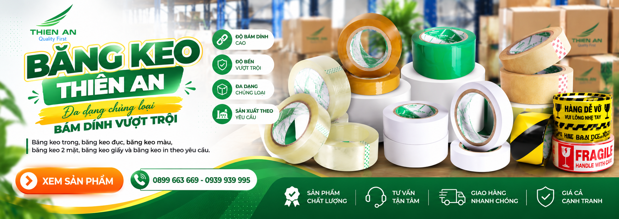 CÔNG TY TNHH SẢN XUẤT THƯƠNG MẠI & DỊCH VỤ THIÊN AN